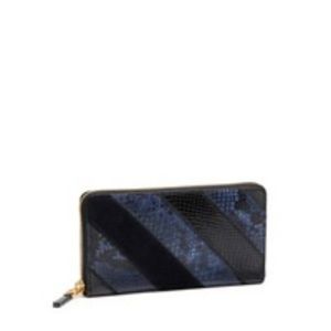 Tory Burch Gemini Link Snake Embossed Wallet